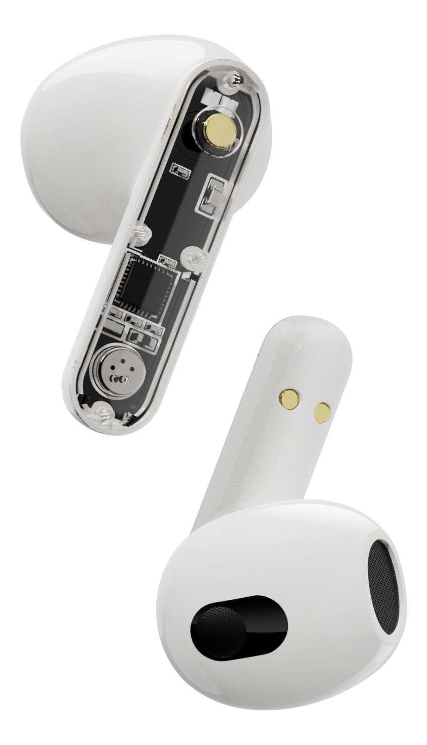 Streetz Bt Tws In-Ear KopfhRer Transparent Weiá