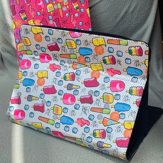 Silverht Cool Ice Pop Funda Universal Estampada Roja Para Tablets De 9" A 11"