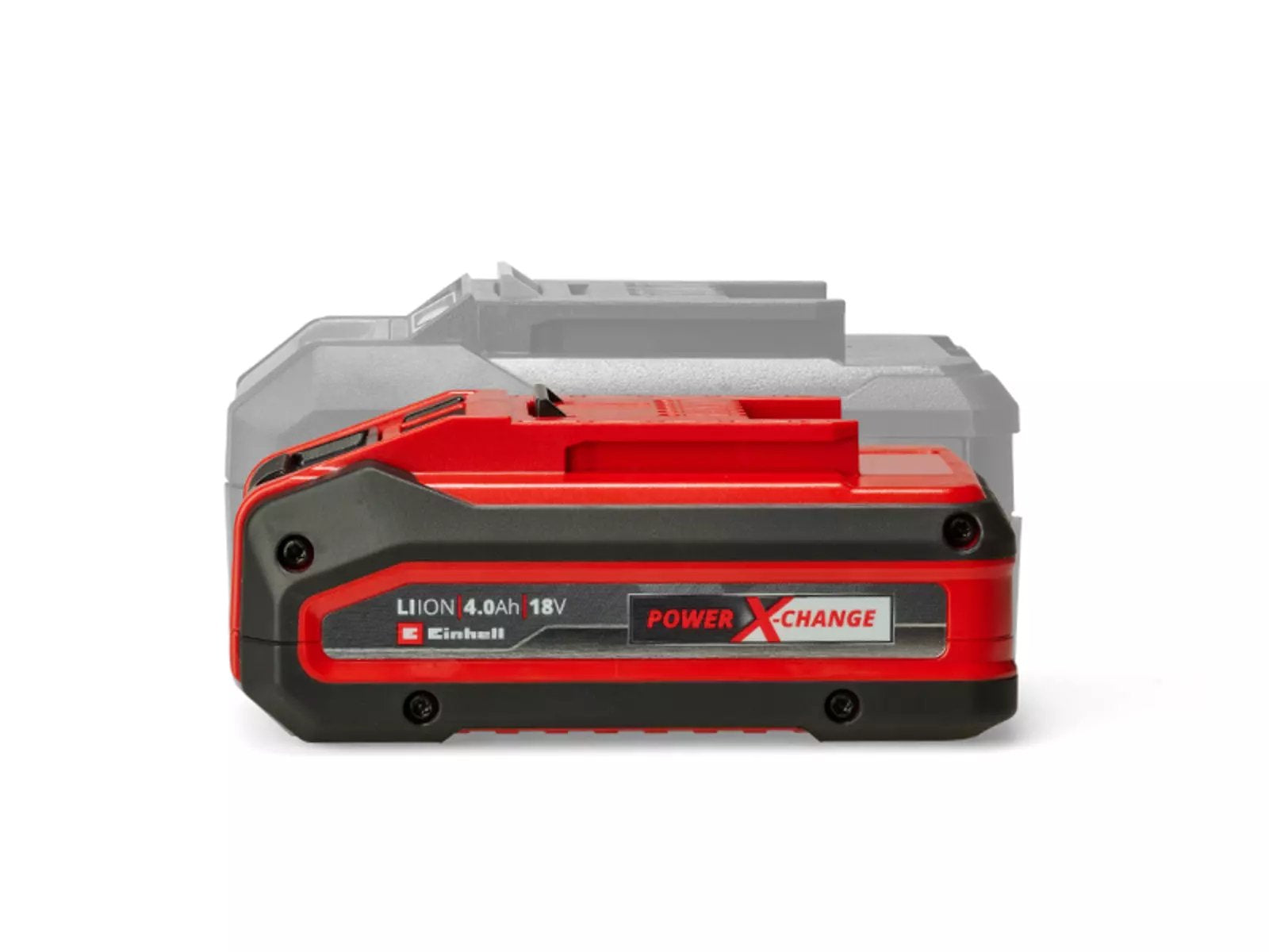 Einhell Akku Power-X-Change Plus Twin-Pack 18volt 3,0ah (Rojo/Negro, 2 Stück, Ohne Ladegerät) 4511631