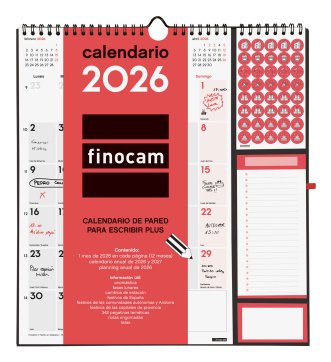EAN 8422952402763 - Finocam 782120026 calendario imagen 1