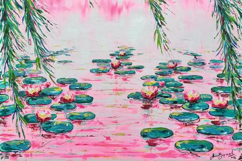 Ravensburger Puzzle - Lirios De Agua Con Color Rosa De Mauro Bergonzoli 4000 Piezas 12001420