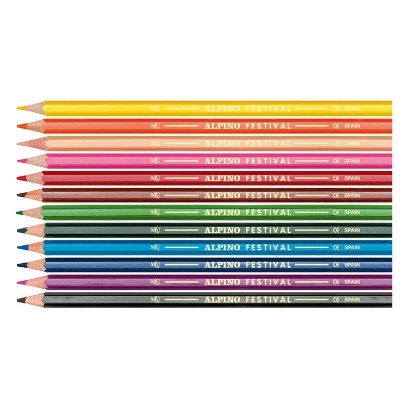 EAN 8413240579274 - Alpino C0131004 lápiz de color Rosa 12 pieza(s) imagen 3