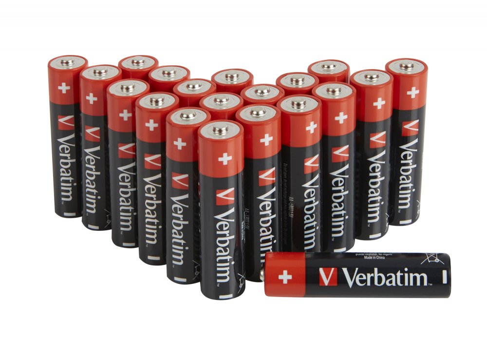 Verbatim Pilas Aa Alcalinas 20 Pack