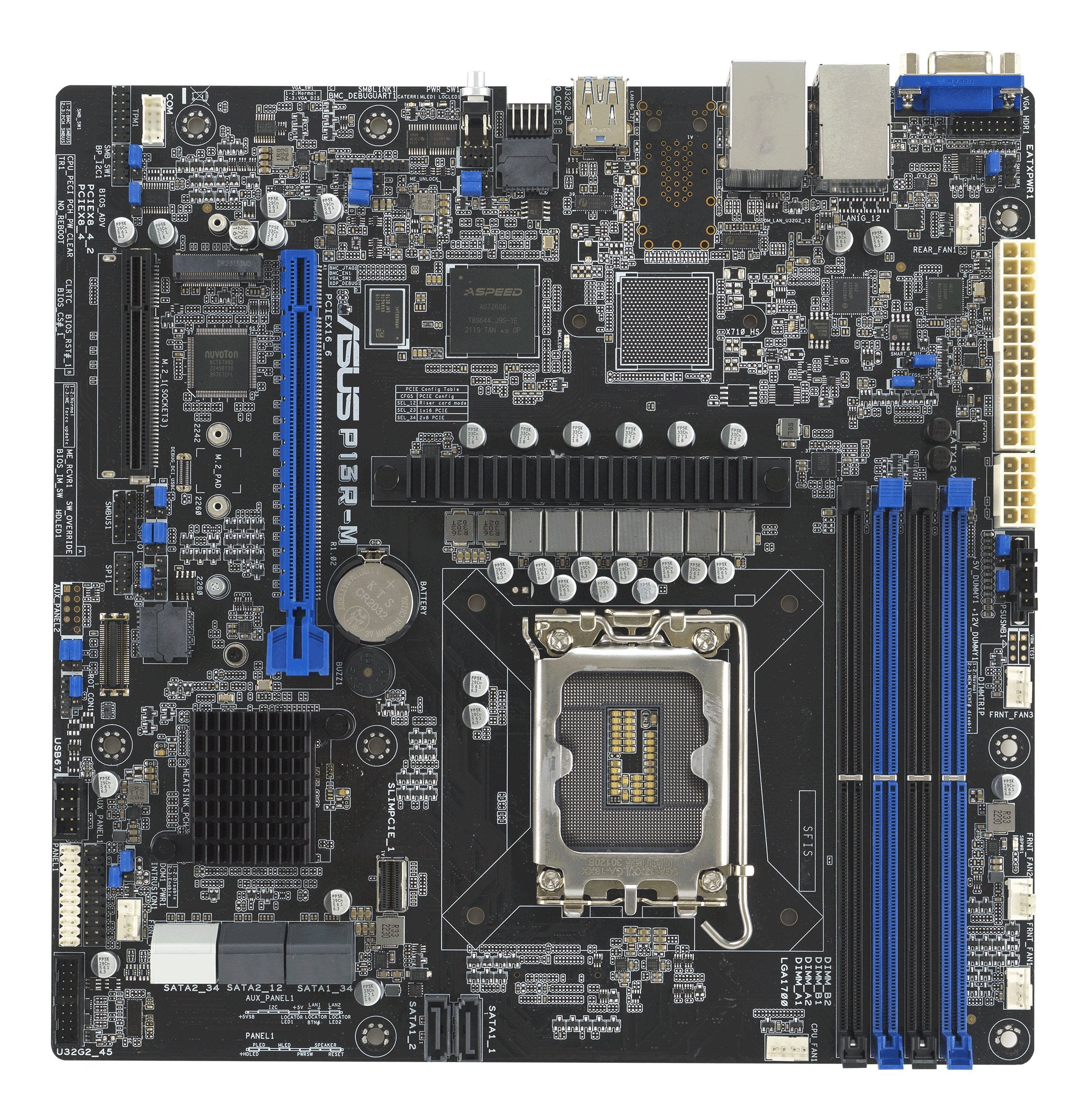 EAN 4711387204344 - ASUS P13R-M Intel C262 LGA 1700 micro ATX imagen 1