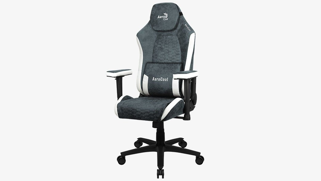 EAN 4711099471225 - Aerocool Crown AeroSuede Silla para videojuegos universal Asiento acolchado Azul, Acero imagen 7
