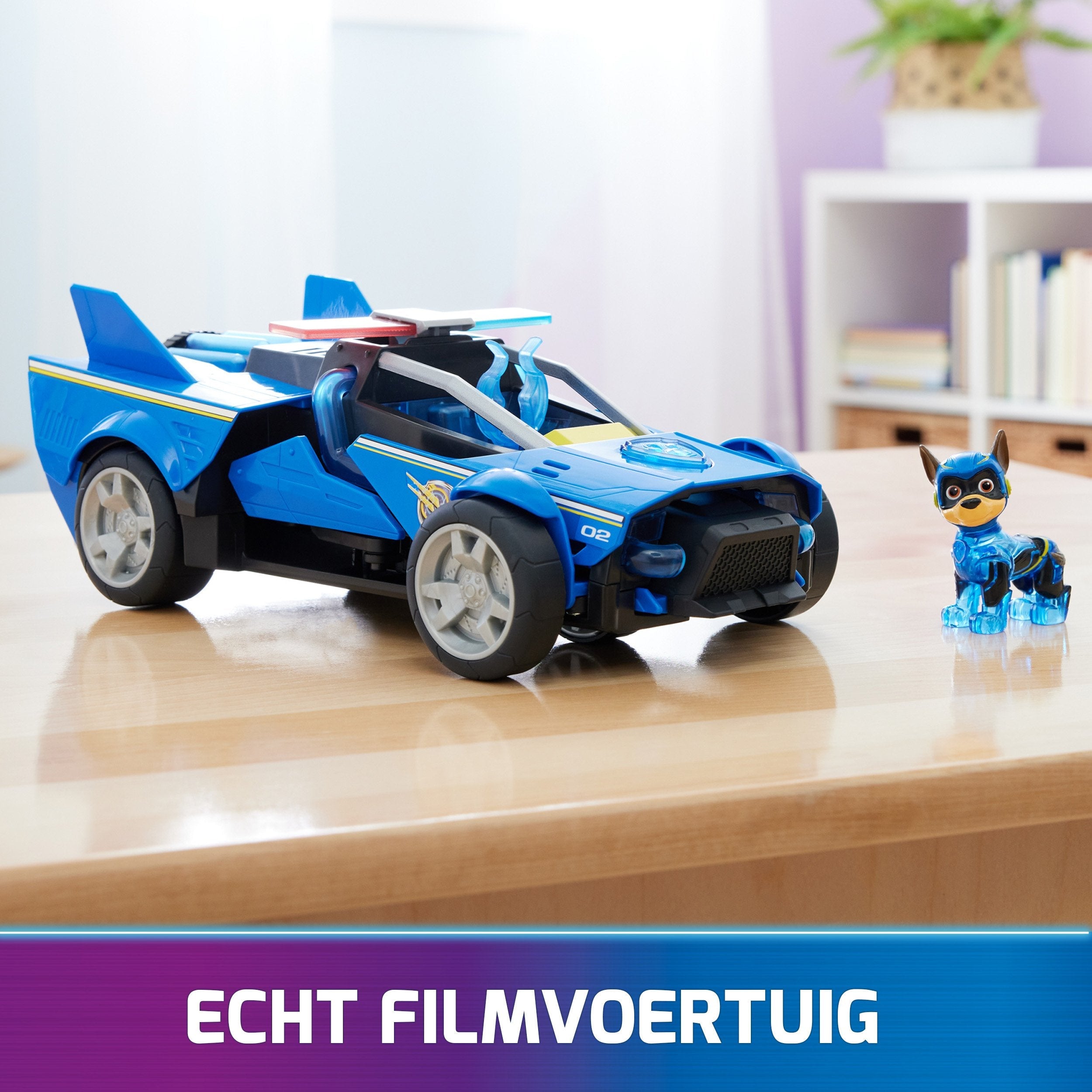 Vehiculo Deluxe Chase Mighty Movie Patrulla Canina Paw Patrol