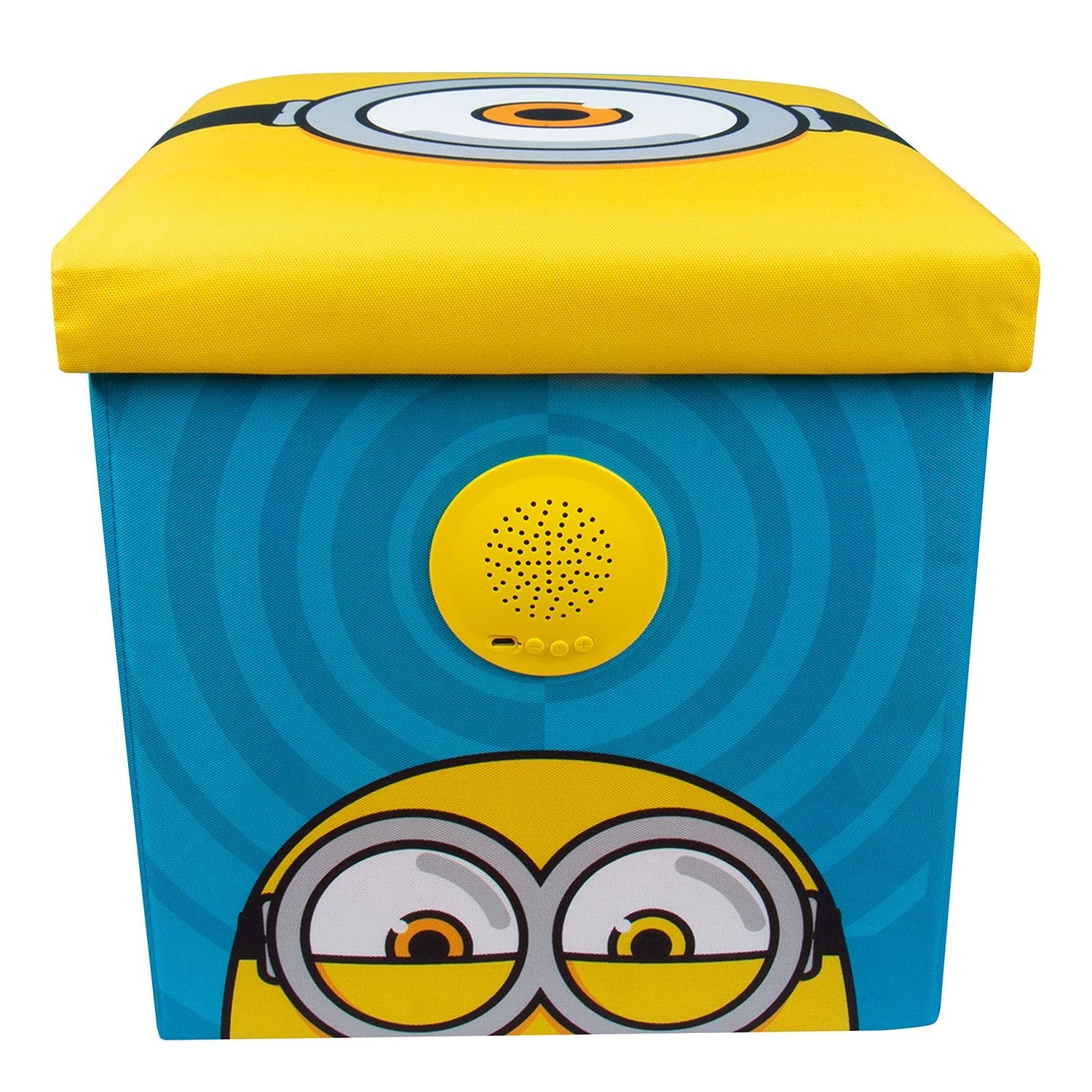 Thumbs Up! Caja De Almacenamiento Fizz Minions Con Altavoz Azul