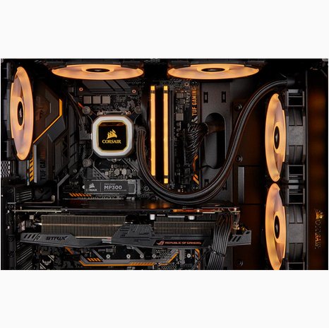 Memoria Ram Corsair Cmw16gx4m2e3200c16 Vengeance Rgb Pro Series Led 16gb 2x8gb 3200mhz Ddr4 Cl16 Black