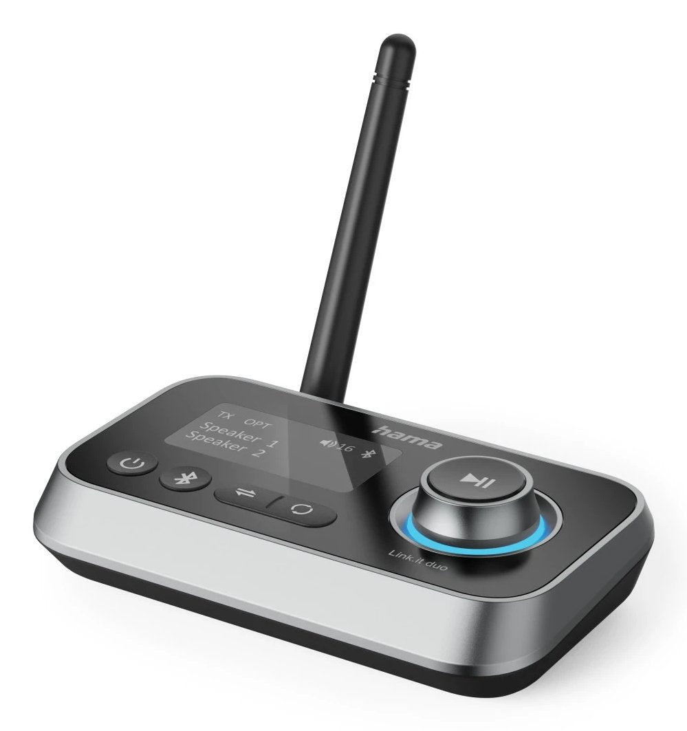 Hama Adaptador Bluetooth 00205322 / Link.It Duo Negro