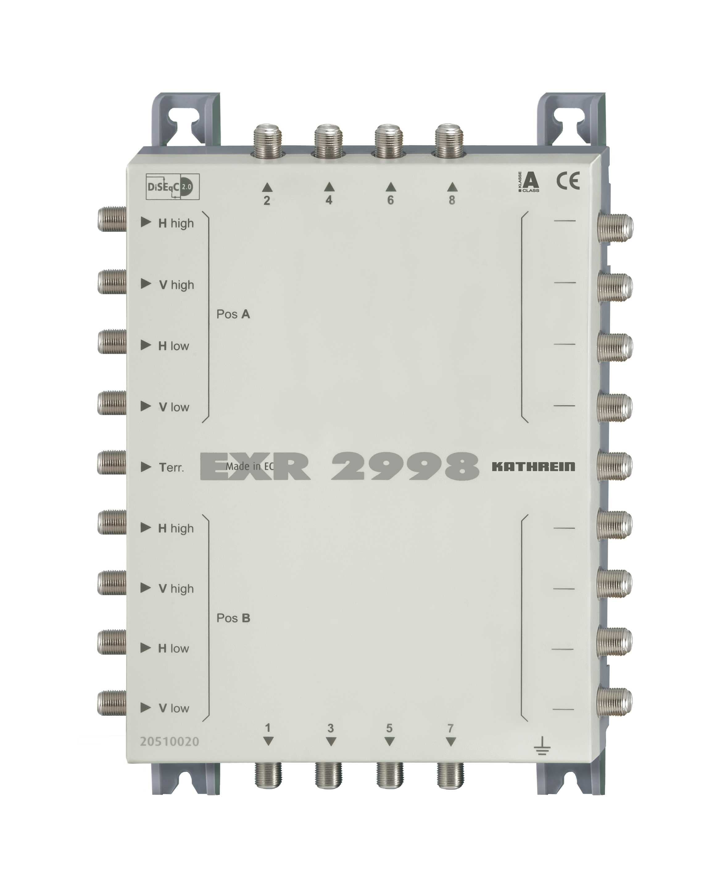 Kathrein Exr 2998 Cascada, Multiconmutador Beige 20510020