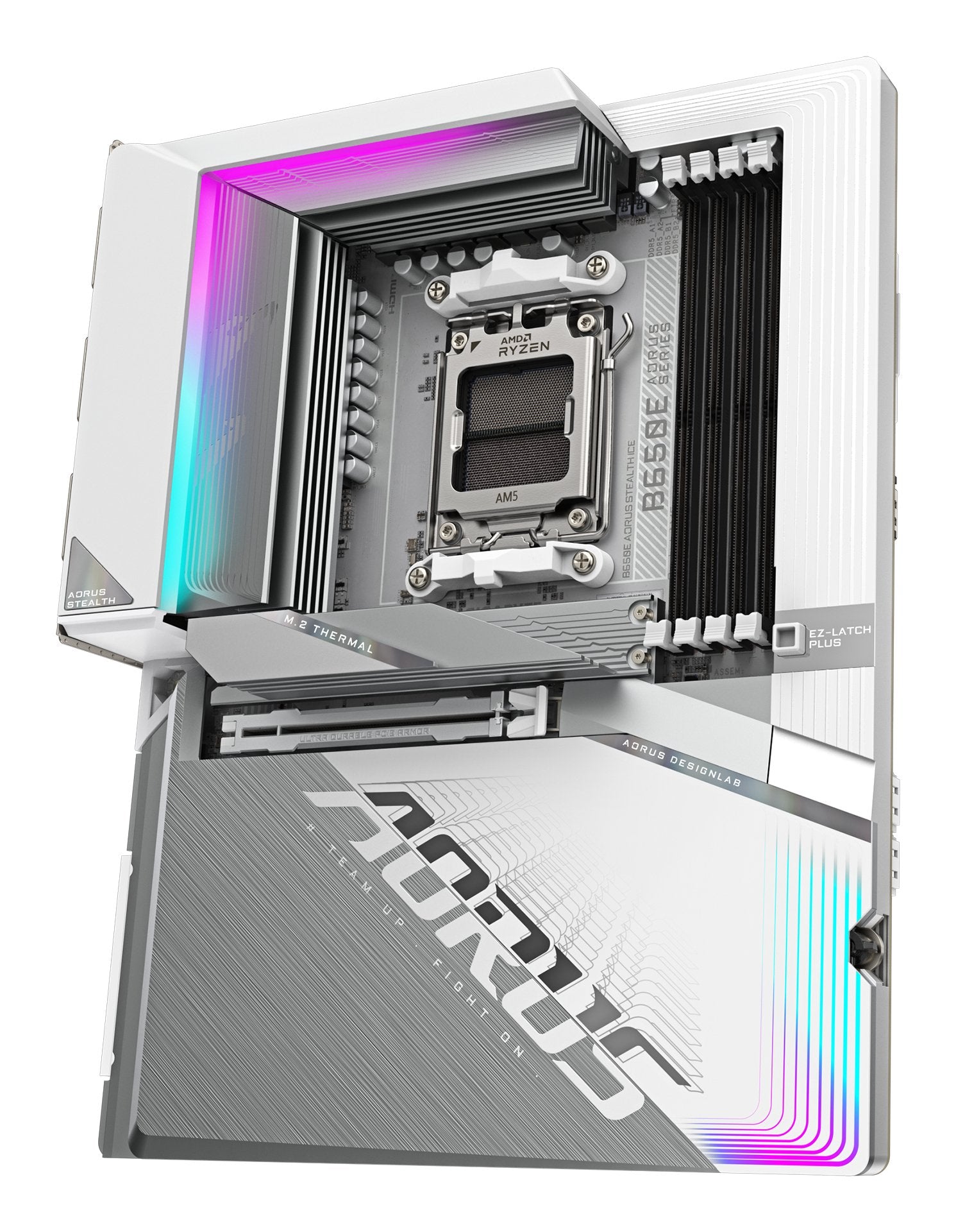 EAN 4719331863777 - GIGABYTE B650E AORUS STEALTH ICE placa base AMD B650 Zócalo AM5 ATX imagen 4