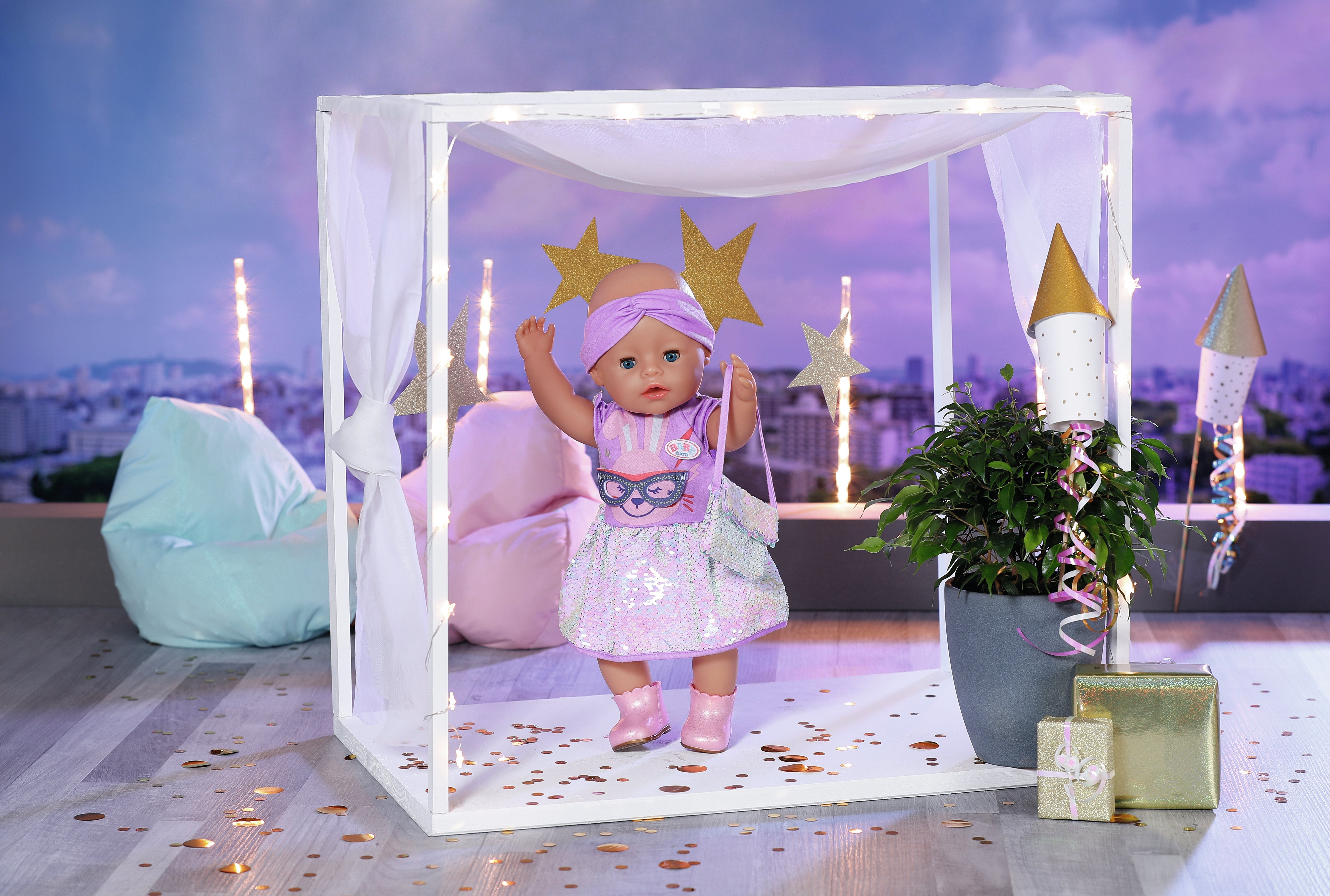 EAN 4001167830796 - BABY born Deluxe Happy Birthday Outfit Juego de ropita para muñeca imagen 7