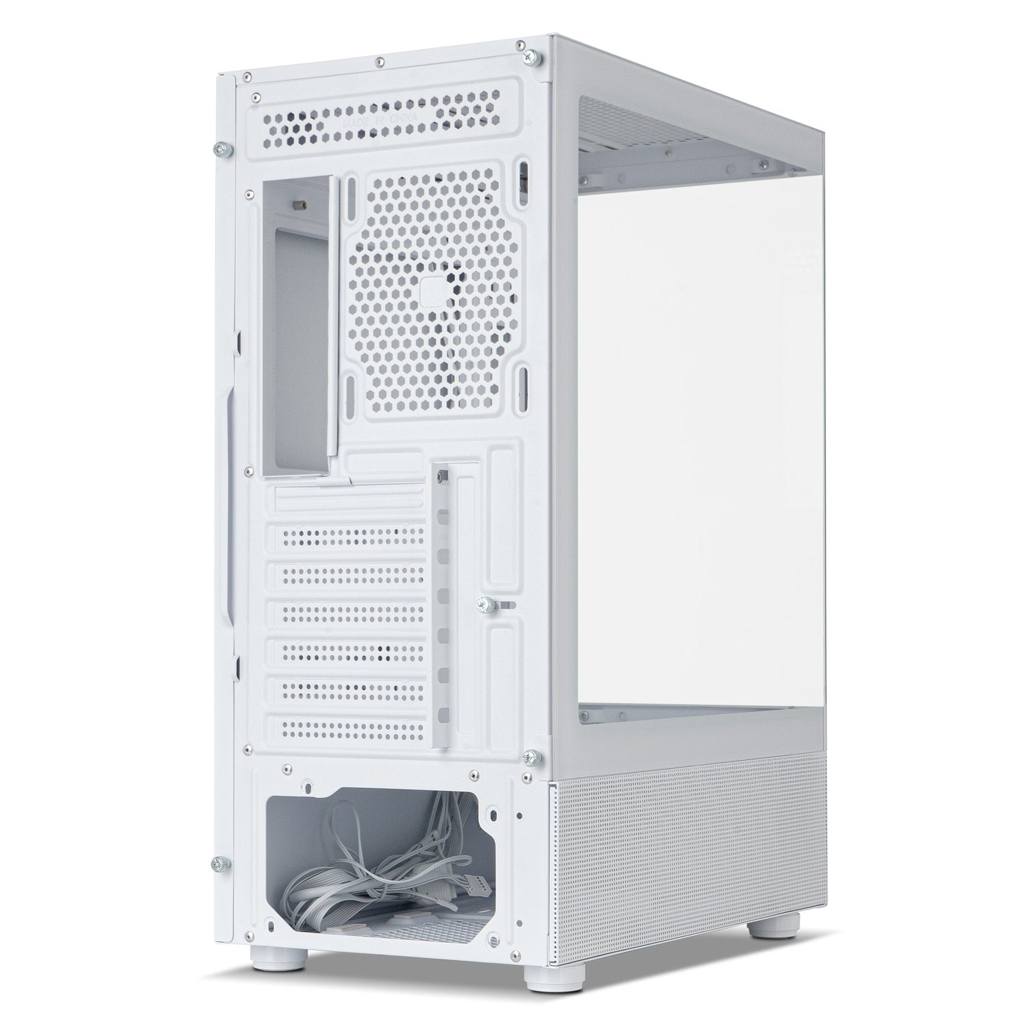 EAN 8436587974632 - NOX Hummer NXHUMMERVSNWH carcasa de ordenador Midi Tower Blanco imagen 5
