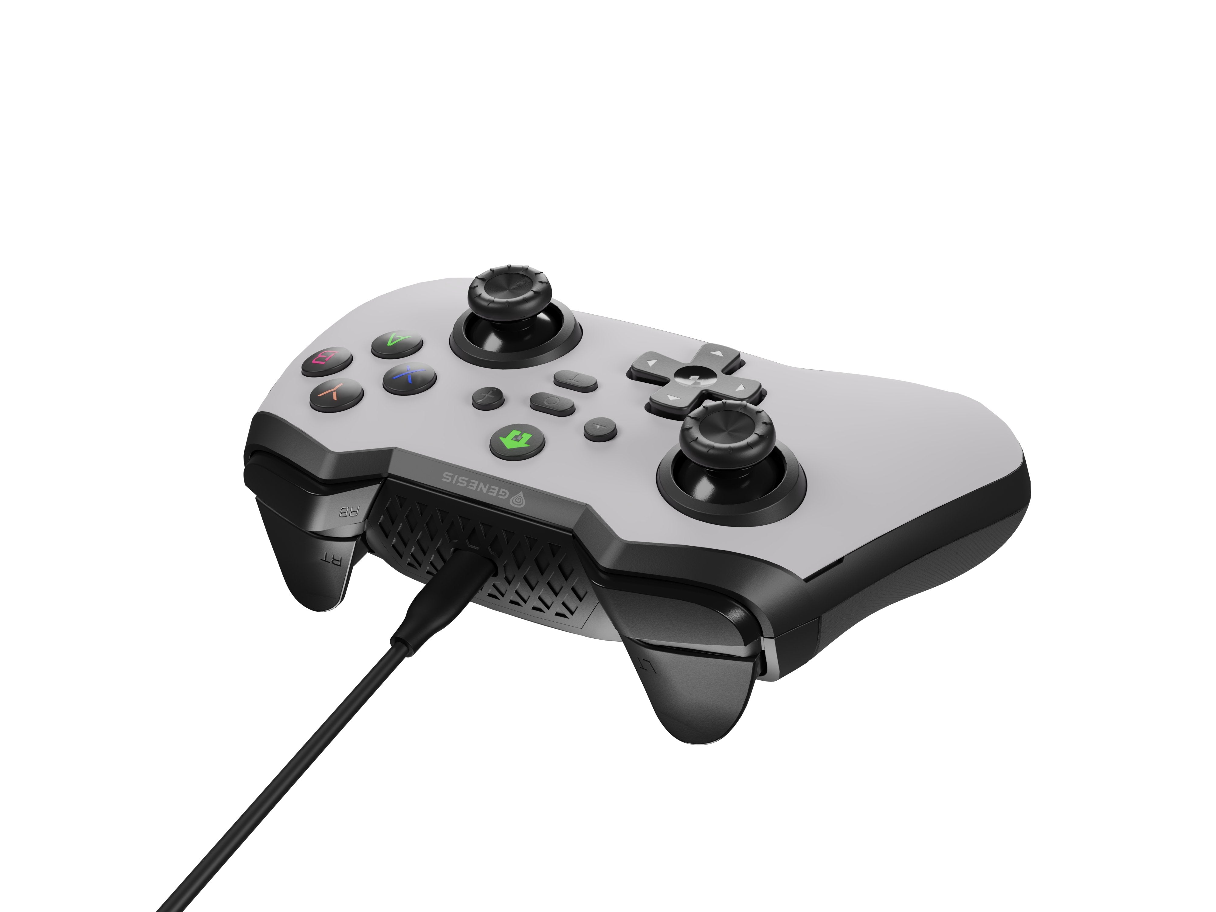 EAN 5901969443776 - GENESIS Mangan 300 Blanco USB Gamepad Analógico/Digital Android, Nintendo Switch, PC imagen 7