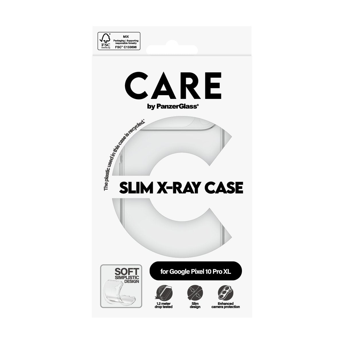EAN 5715685029110 - PanzerGlass CARE™ by ® X-Ray Case Google Pixel 10 Pro XL funda para teléfono móvil Transparente imagen 3