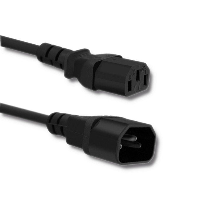 Qoltec 53896 Ac Cable De Alimentacion Para Ups C13 C14 1.8m