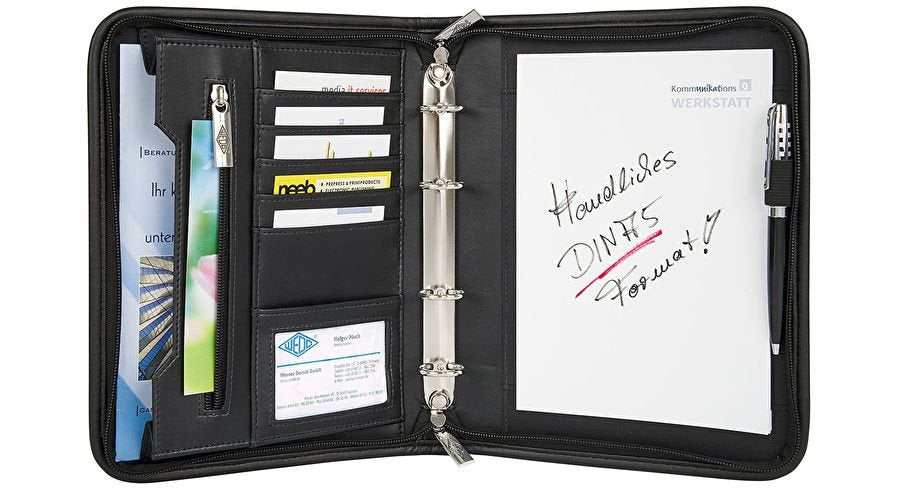 EAN 4003801794648 - Wedo 58 5101 organizador personal Cuero, Nylon Negro imagen 1