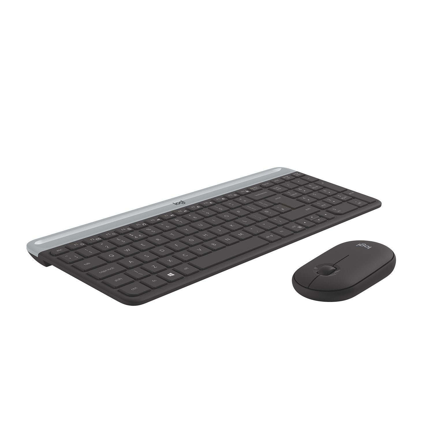 Teclado Belga + Ratón Logitech Mk470 Rf Inalámbrico Azerty Grafito 920-009194