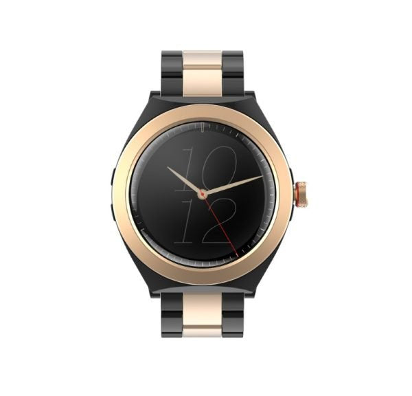 EAN 5908235979168 - MaxCom FW76 Gal 3,02 cm (1.19") AMOLED 42 mm Digital 390 x 390 Pixeles Pantalla táctil Oro, Negro imagen 1
