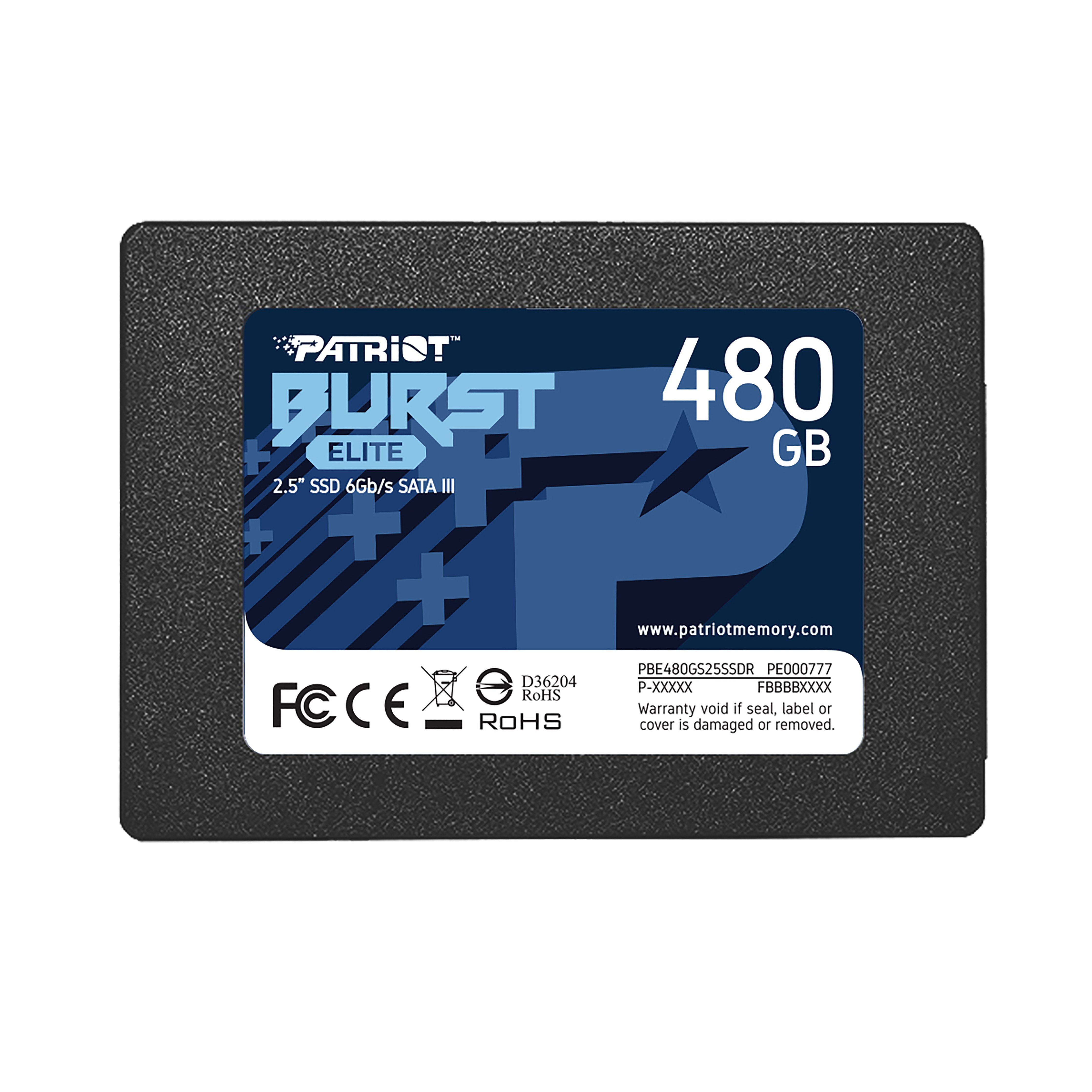 EAN 0814914027752 - Patriot Memory Burst Elite 480 GB 2.5" Serial ATA III imagen 1