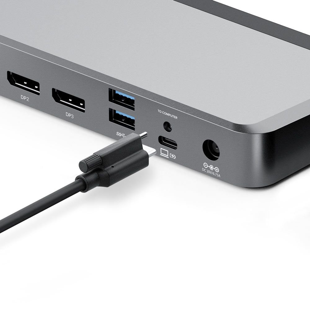 EAN 9350784023827 - ALOGIC DX3 Alámbrico USB 3.2 Gen 1 (3.1 Gen 1) Type-C Negro, Gris imagen 4