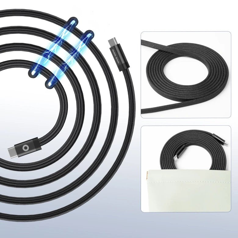 Mobile Origin Magnetic Cable Usb-C To Usb-C Black 1m