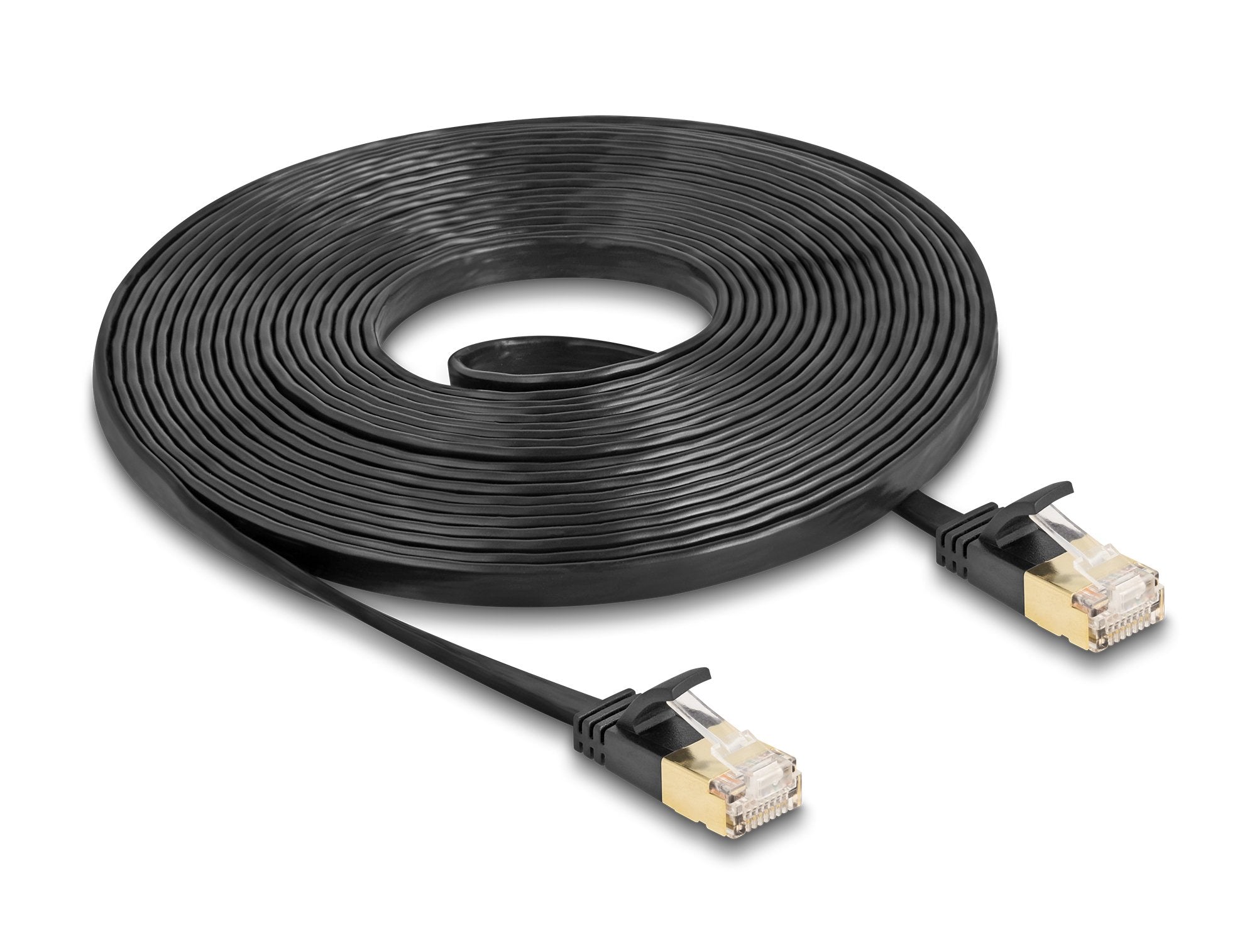 Delock Rj45 Cable De Red Cat.6a Macho A Macho U/Ftp 5 M Negro