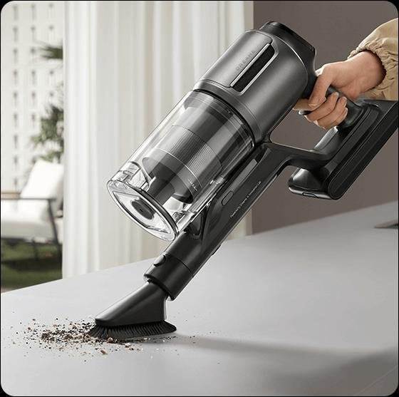 EAN 6976233677231 - Dreame Z30 Aspiradora escoba 2 en 1 Batería Secar HEPA Sin bolsa 0,6 L Negro 3,2 Ah imagen 11