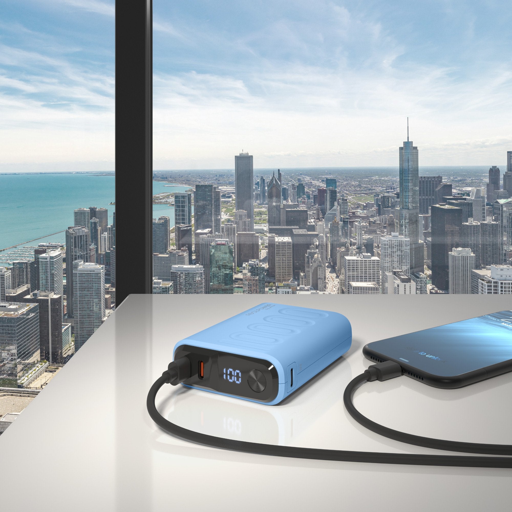 EAN 4040895011985 - RealPower PB-10000C PD+ 10000 mAh Púrpura imagen 5