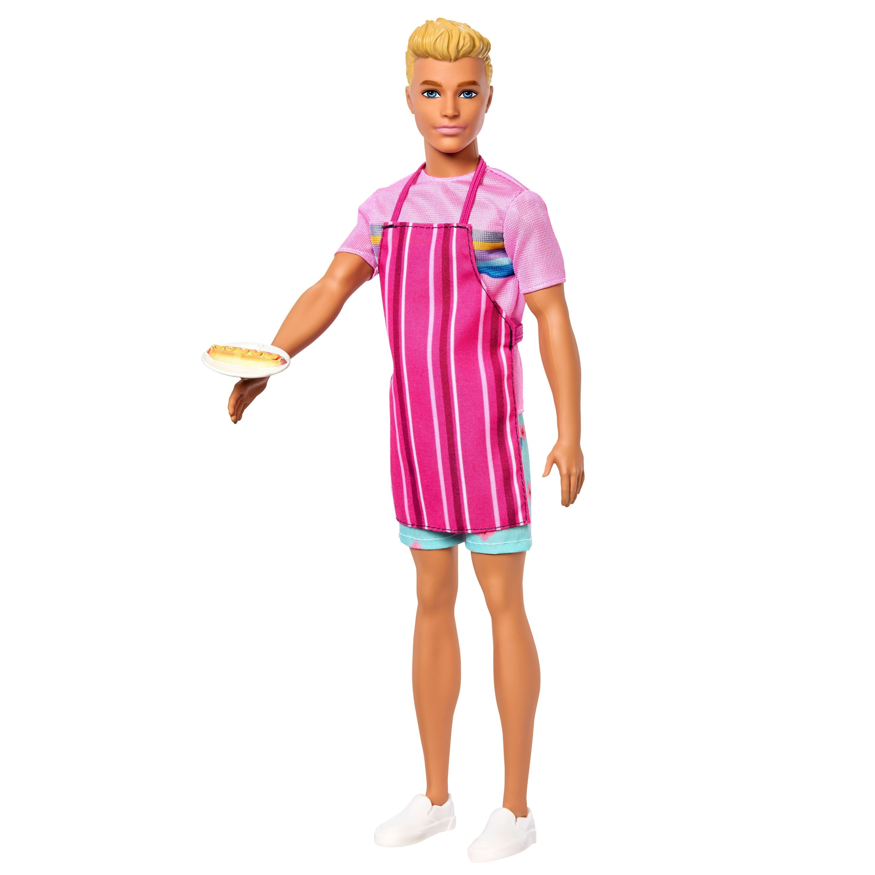 Mattel Barbie Mysteries Beach Detectives Ken-Puppe Und Zubehör Jfv65