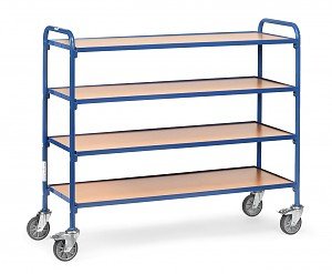 Fetra 32951 Etagenwagen Acero Pulverbeschichtet Traglast Max. 250 Kg