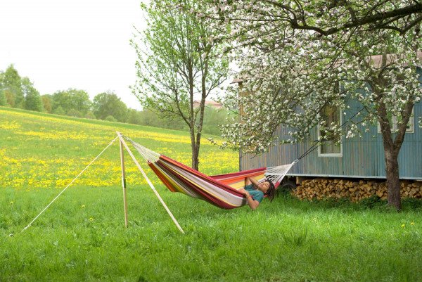 EAN 4030454005258 - AMAZONAS AZ-1018170 hamaca Hamaca colgante 2 personas(s) Algodón, Poliéster Multicolor imagen 3