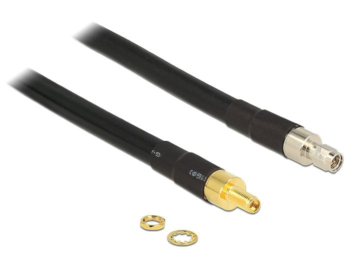 Delock Cable De Antena Sma Macho > Sma Hembra Cfd400 Llc400 5 M Low Loss