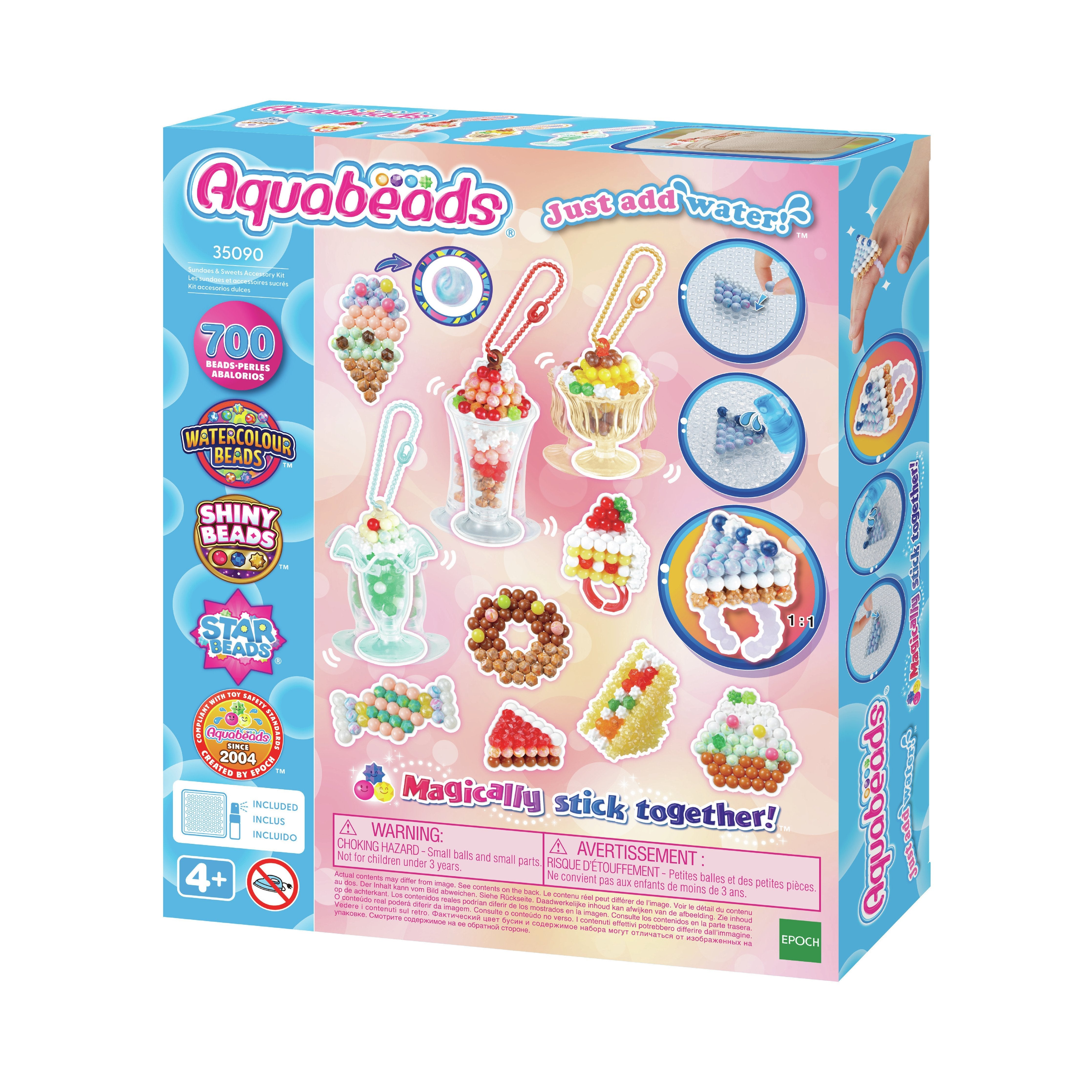 Epoch Aquabeads Süssigkeiten Colgante Bastelset 35090