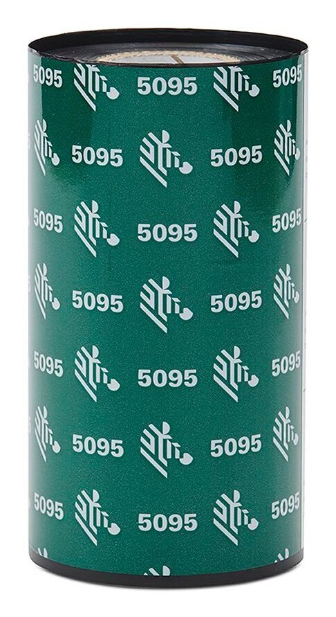 EAN 5051964120414 - Zebra 5095 Resin cinta térmica 450 m Negro imagen 1