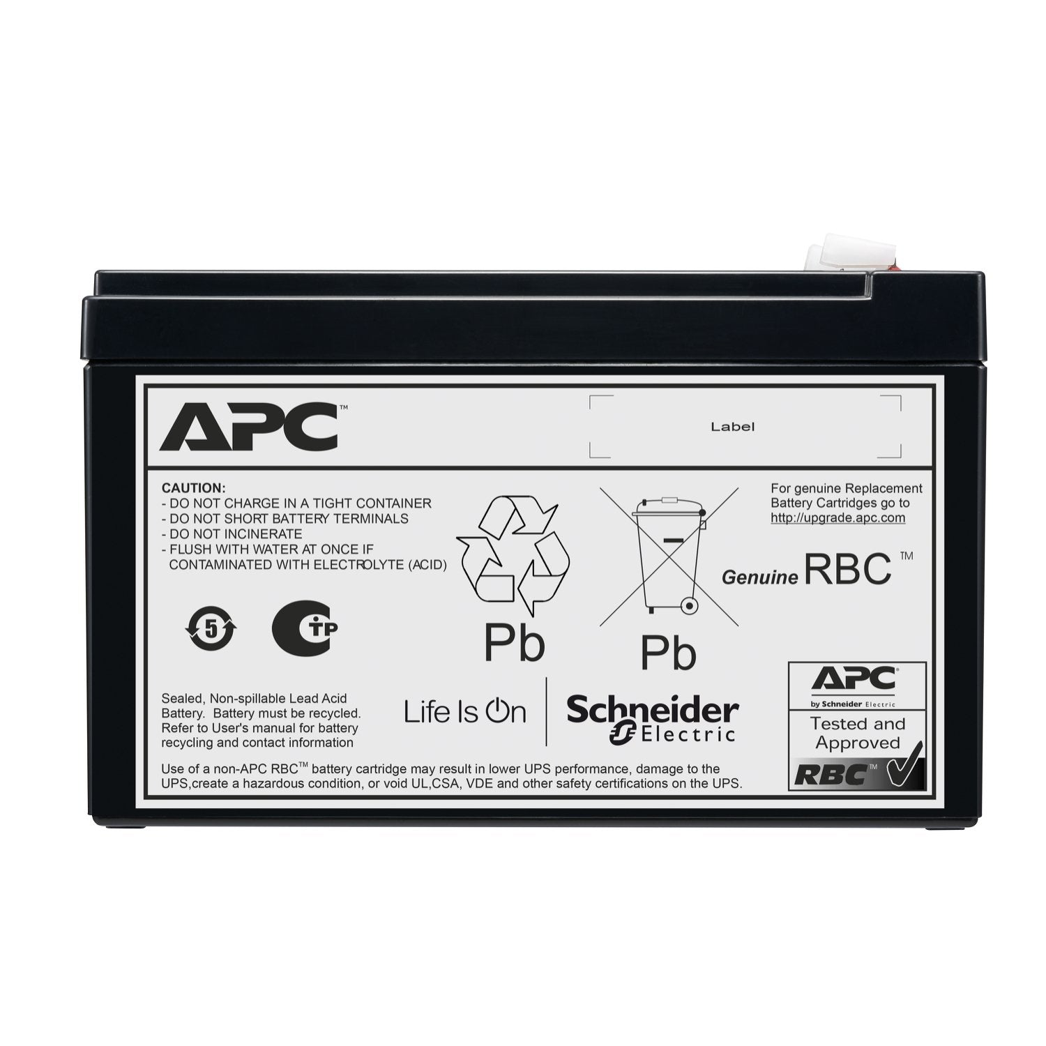 Apc Apcrbcv210 Batería Para Sistema Ups 12 V 7 Ah