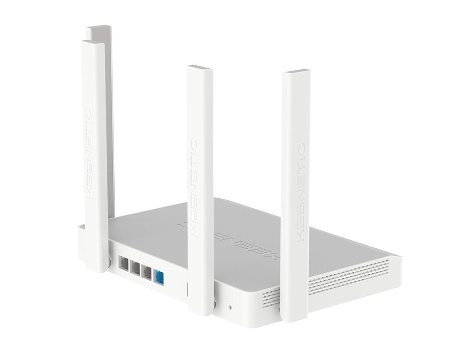 Keenetic Kn-3610 Router Inalámbrico Gigabit Ethernet Doble Banda (2,4 Ghz / 5 Ghz) Gris, Blanco