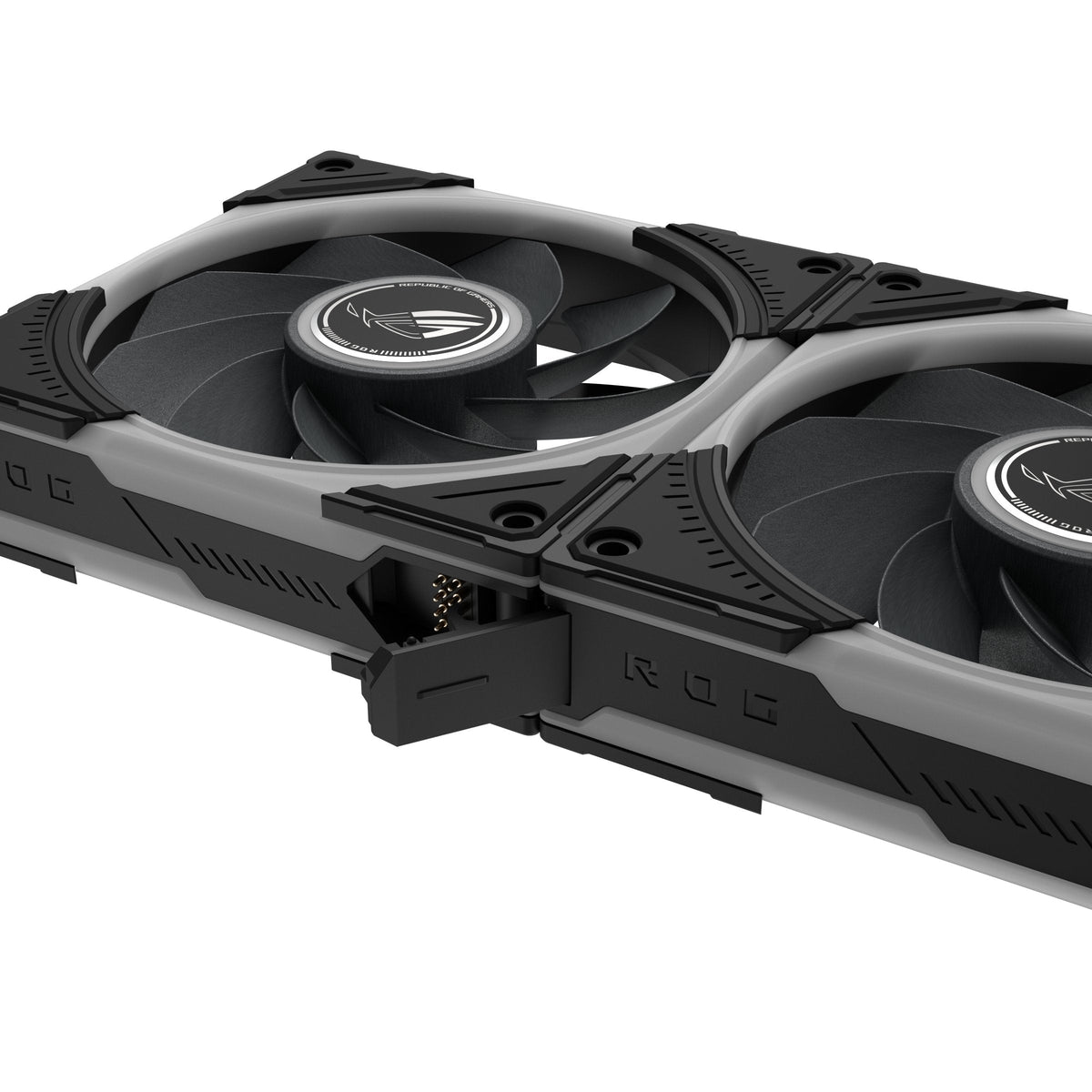 Ventilador Pc Asus Rog Eurux Gr120 Fan Argb Reverse Negro 3in1