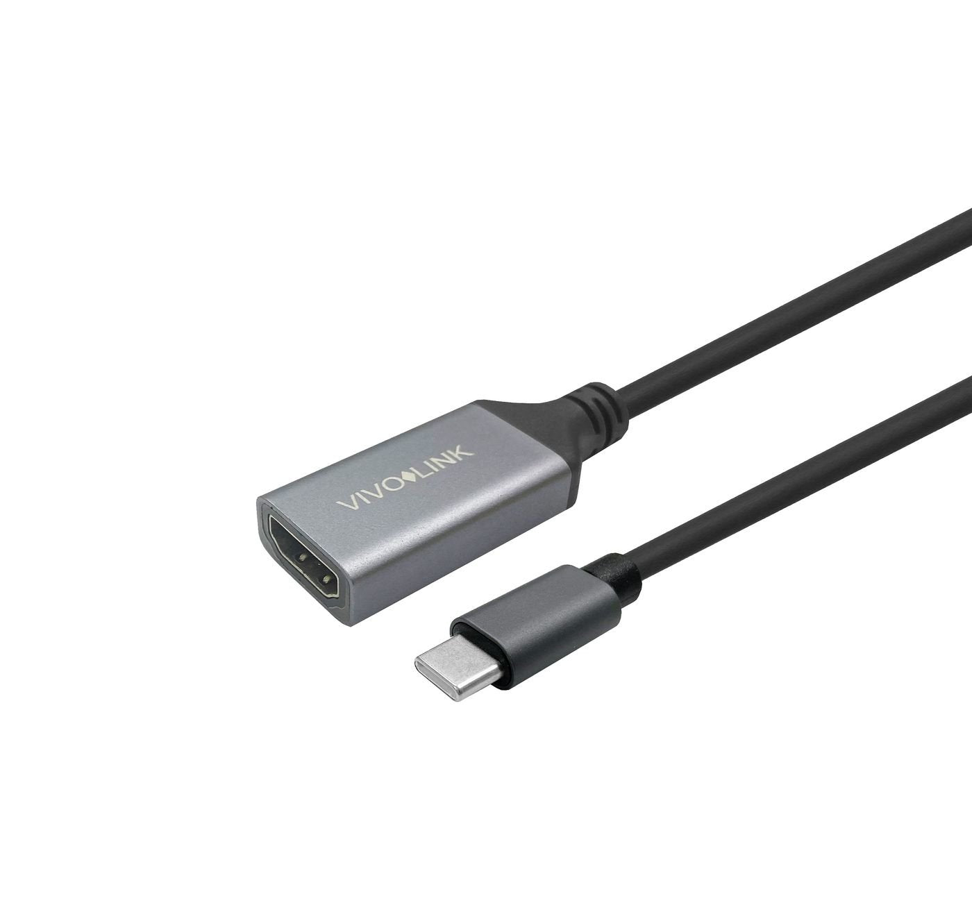 Hdmi Female To Usb-C Cable 2m Black