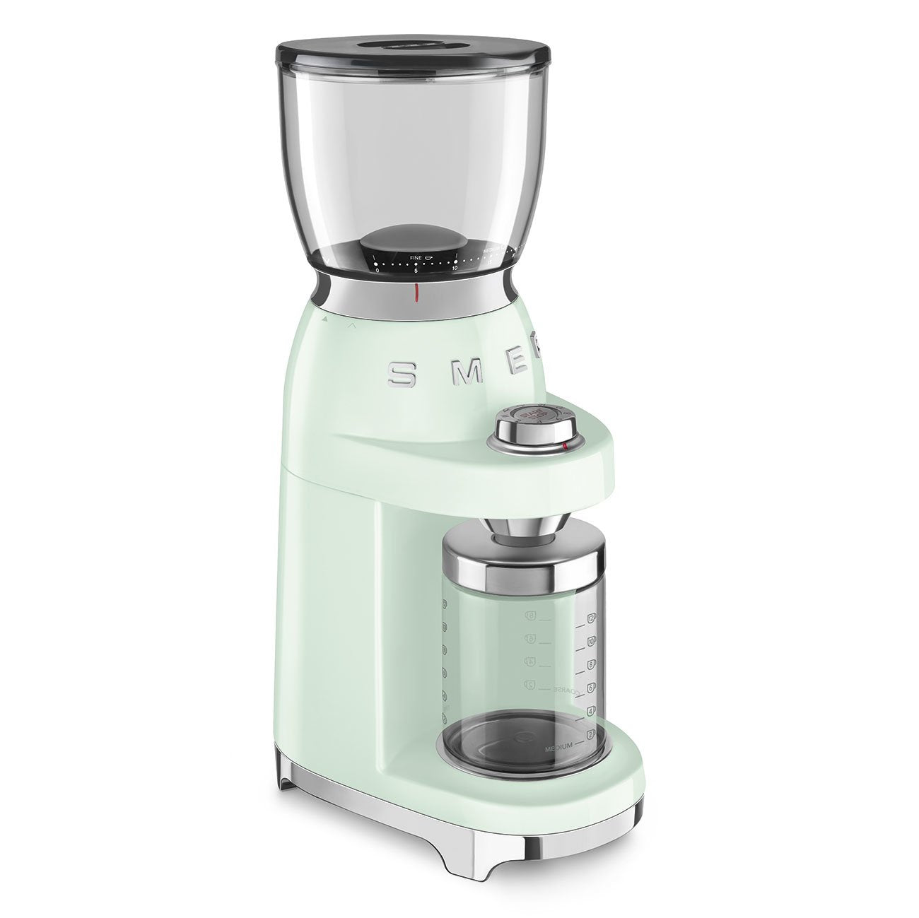EAN 8017709317997 - Smeg CGF11PGEU molinillo de café 150 W Verde, Transparente imagen 4