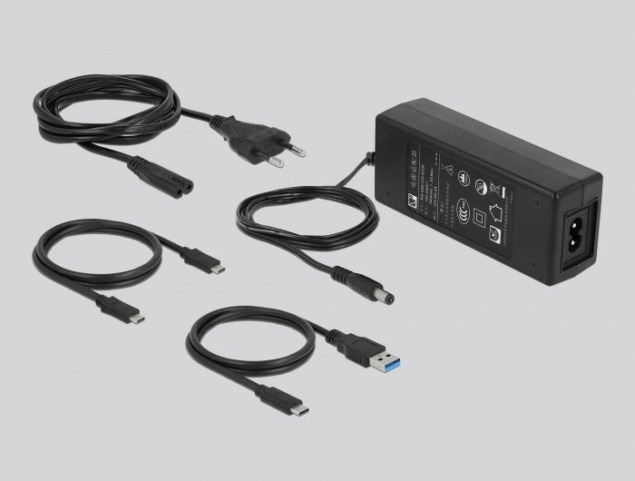 Delock M.2 Dockingstation Para 4 X M.2 Nvme Pcie Ssd Con Función De Clonación