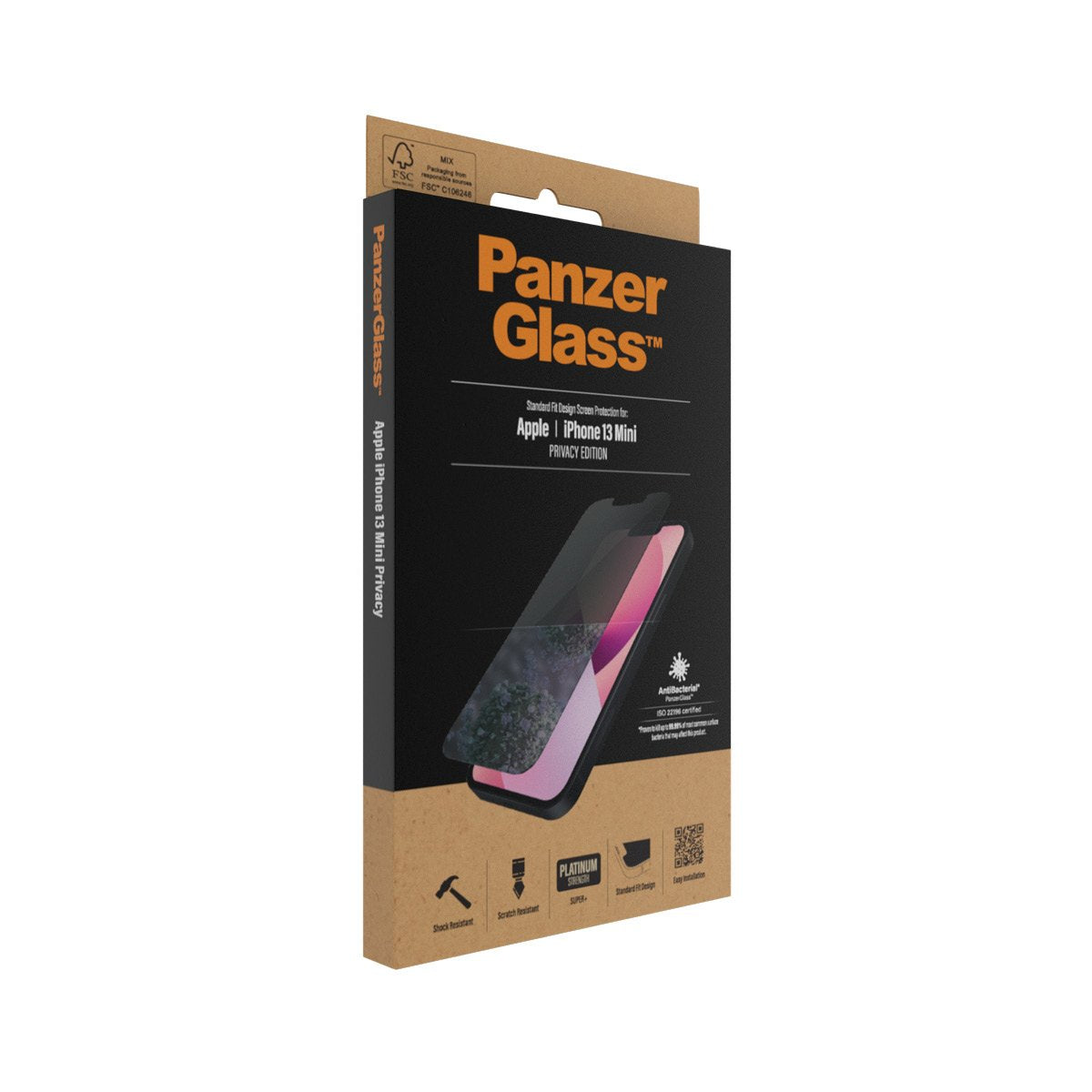 Protector De Pantalla Para Iphone 13 Mini Panzerglass P2741