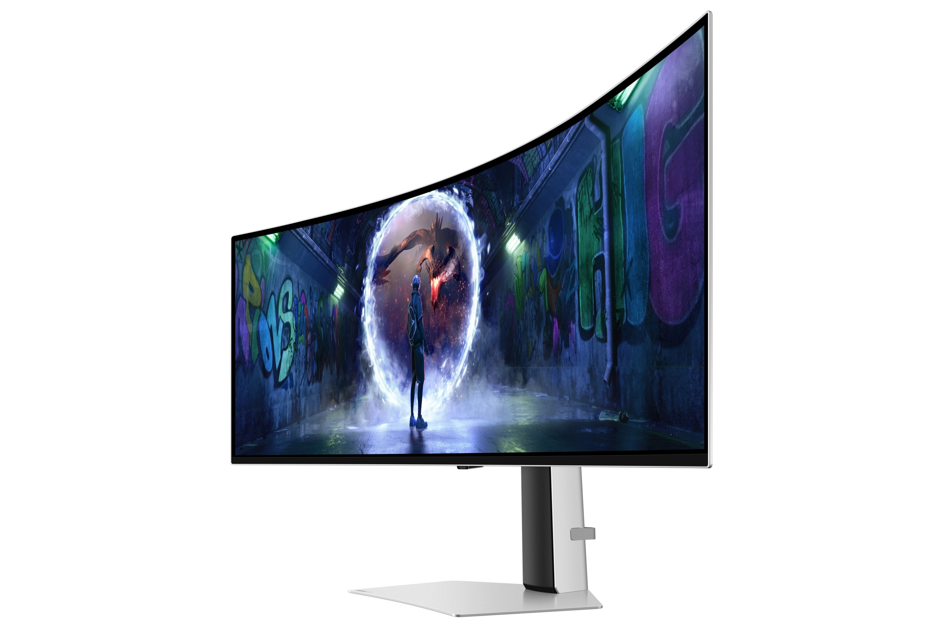 EAN 8806095700656 - Samsung G93SD pantalla para PC 124,5 cm (49") 5120 x 1440 Pixeles Dual QHD OLED Plata imagen 5