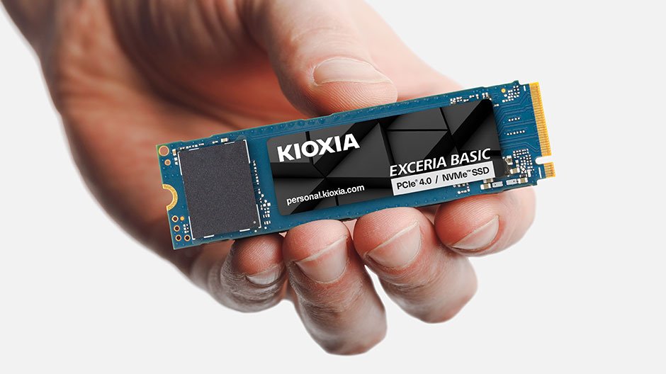 Kioxia Exceria Basic 1 Tb (Pcie 4.0 X4, M.2 2280) Lsf10z001tg8