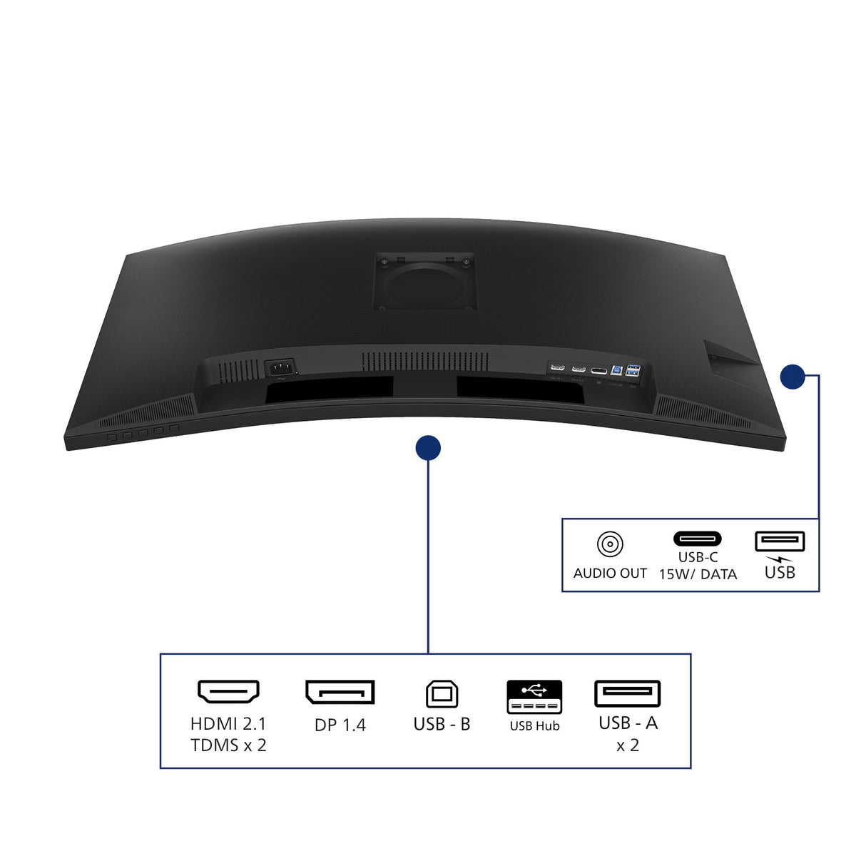 EAN 8721038007800 - Philips 34B2N3500C/00 pantalla para PC 86,4 cm (34") 3440 x 1440 Pixeles Wide Quad HD LCD Negro imagen 4