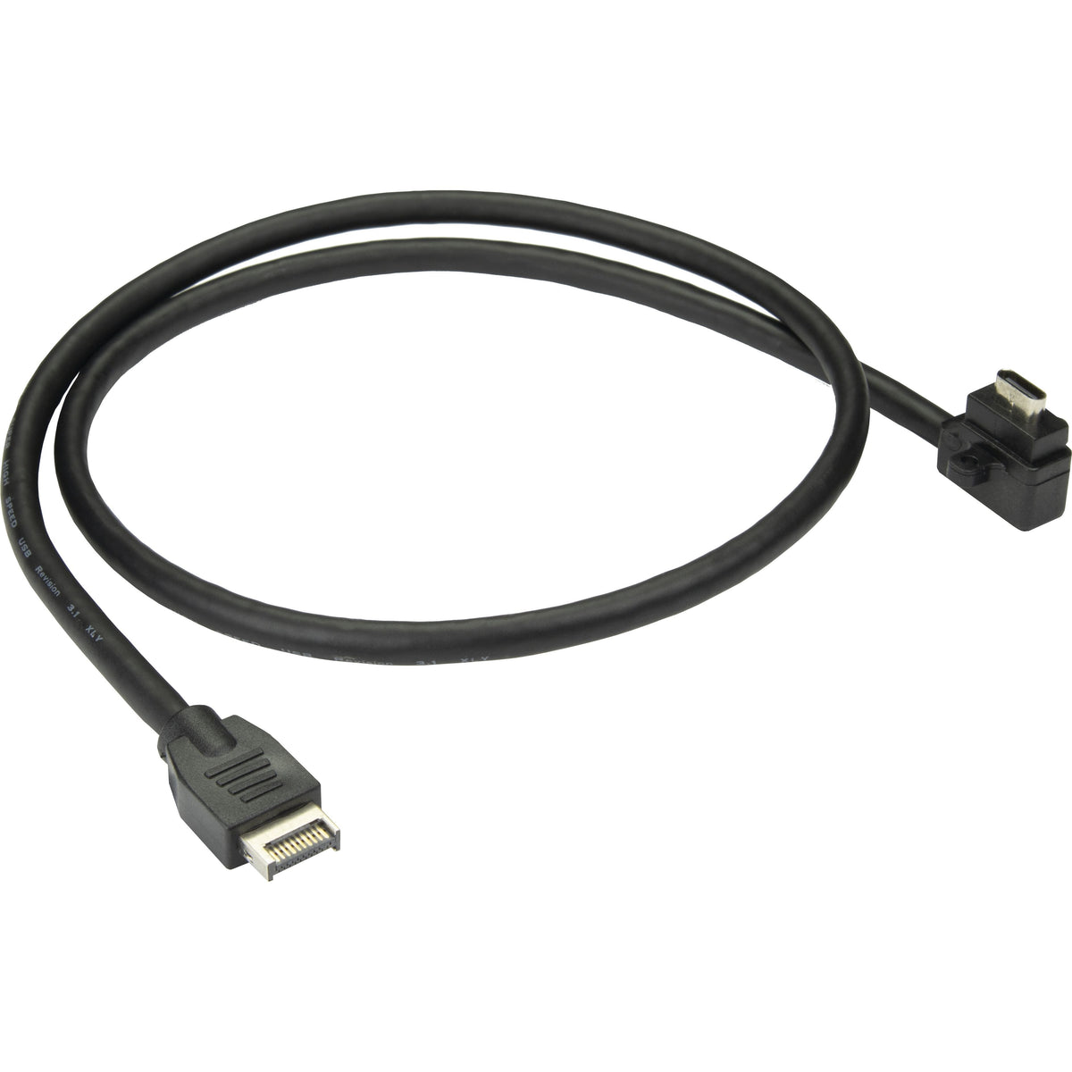 Inter-Tech Usbc-2815 Cable Usb Usb 3.2 Gen 2 (3.1 Gen 2) 0,655 M Usb A Negro