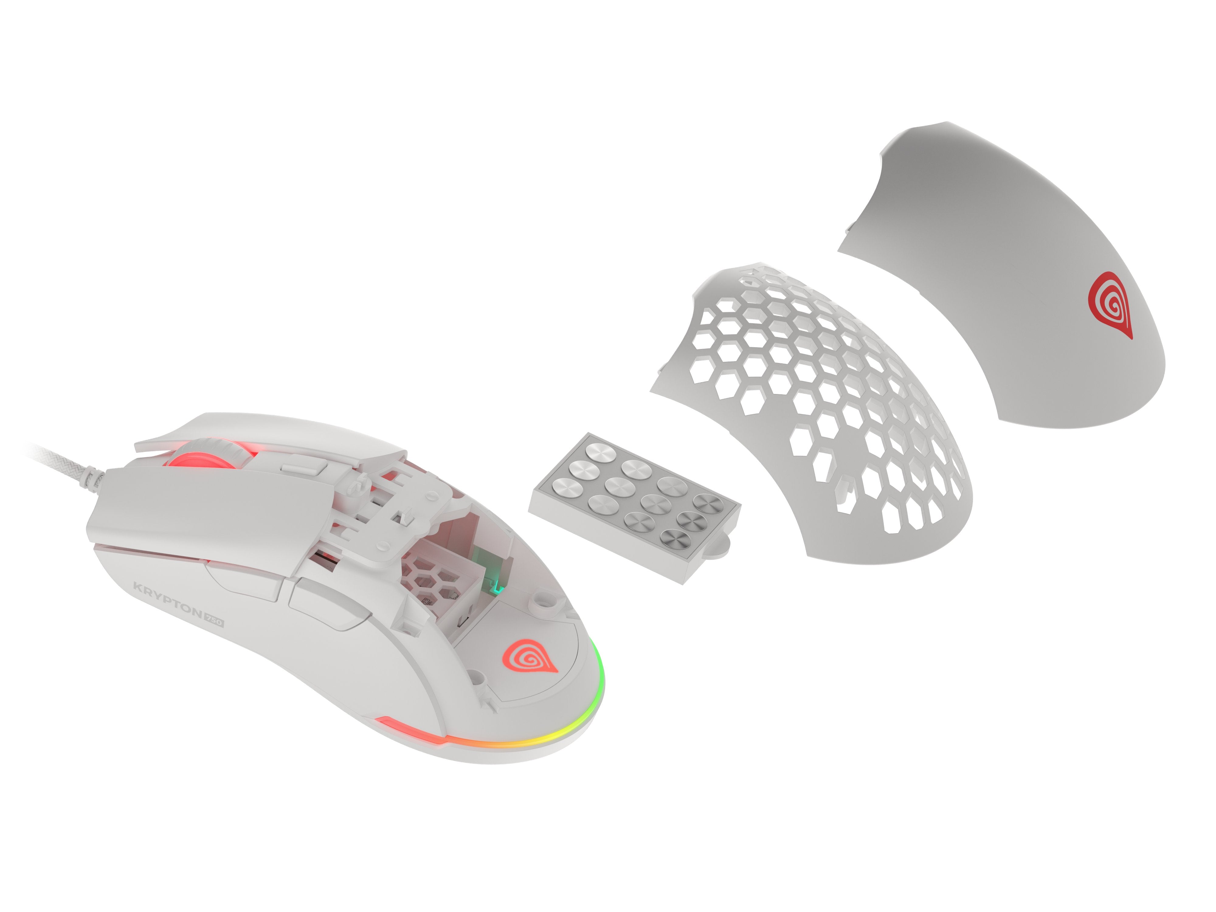 EAN 5901969432251 - GENESIS Krypton 750 ratón Juego mano derecha USB tipo A Óptico 2000 DPI imagen 9