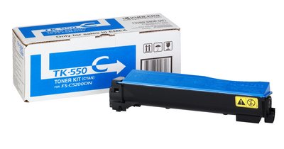 EAN 0632983010846 - KYOCERA TK-550C cartucho de tóner 1 pieza(s) Original Cian imagen 2
