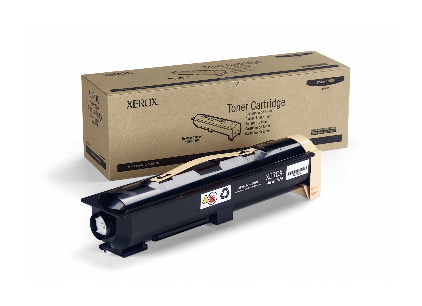EAN 0095205736014 - Xerox 106R01294 cartucho de tóner Original Negro imagen 1