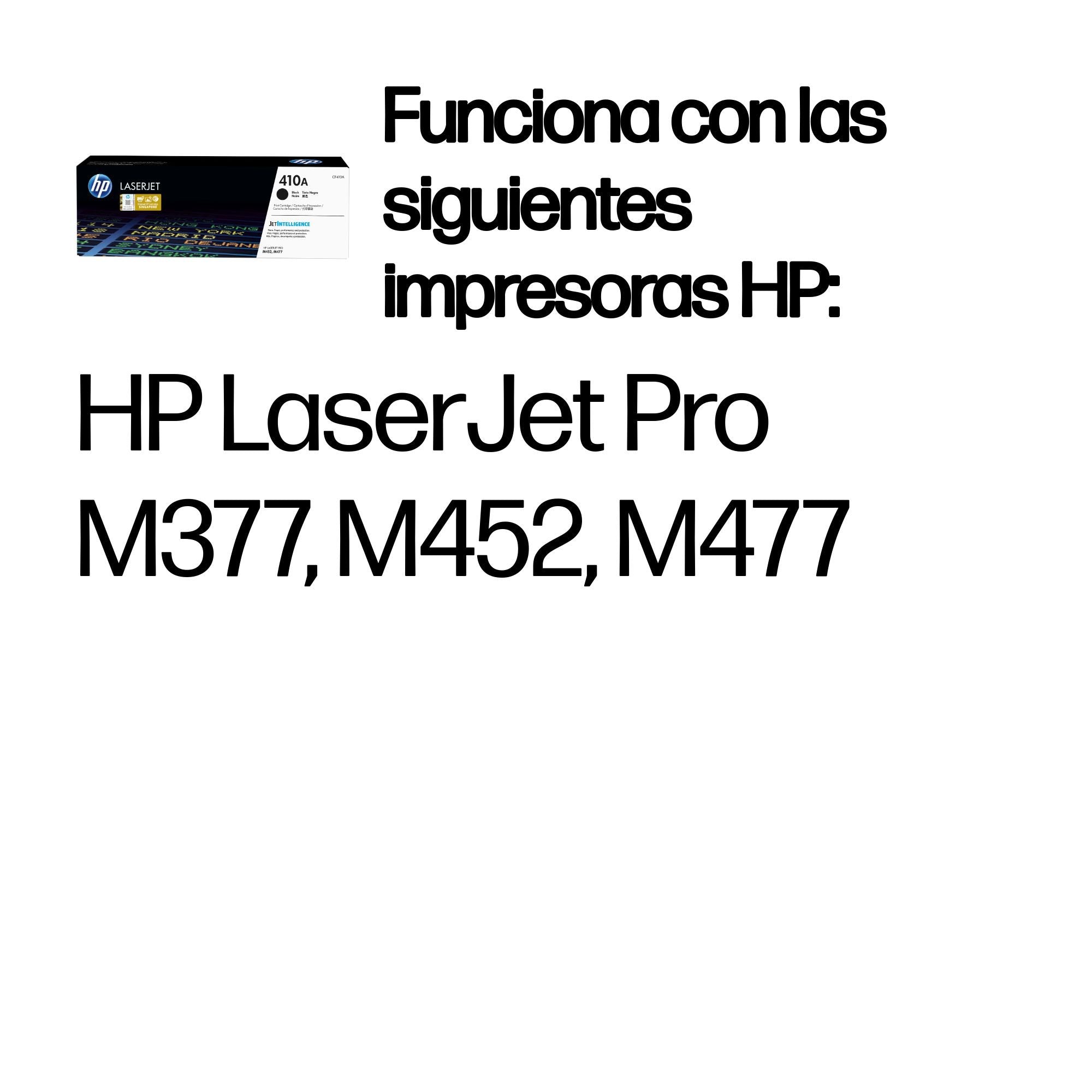 EAN 0888793807507 - HP 410A Black Original LaserJet Toner Cartridge cartucho de tóner 1 pieza(s) imagen 2